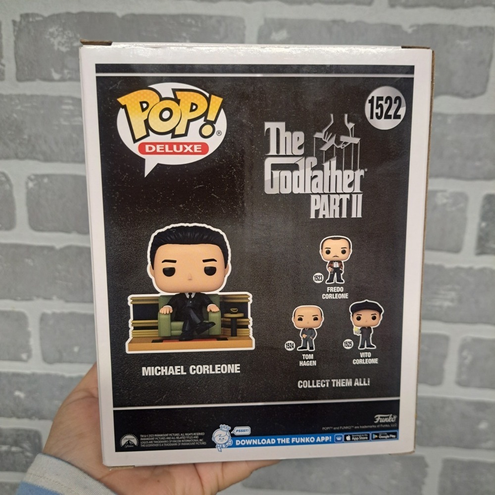 Pop! Deluxe The Godfather Part 2 Michael Corleone Vinyl Figure Funko - Picture 3 of 5